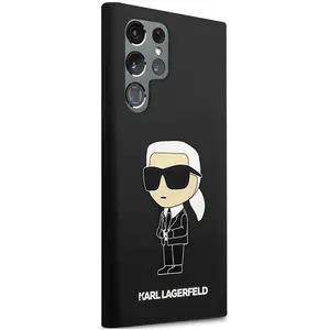 Karl Lagerfeld Klhcs24lsnikbck S24 Ultra S928 Telefoonhoesje Zwart pas cher