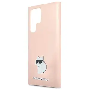 Comparateur de prix : Karl - Lagerfeld - Siliconen Choupette Metalen Pin hoesje voor Samsung...