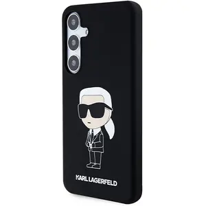 Karl Lagerfeld Coque De Téléphone Klhcs24ssnikbck S24 S921 Silicone Ik... pas cher
