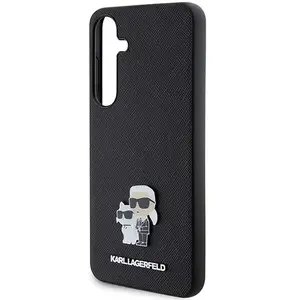 Karl Lagerfeld Coque De Téléphone Klhcs24mpsakcmpk S24+ S926 Saffiano Karl&choupette Pin pas cher