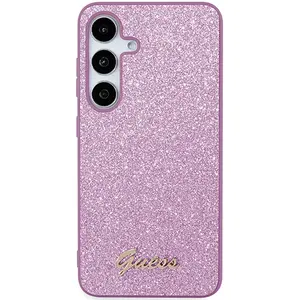 Guess Glitter Back Case - Samsung Galaxy S24 Plus (S926) - Paars pas cher