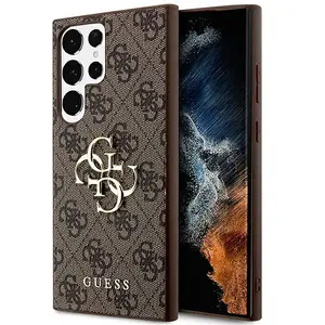 Comparateur de prix : Guess 4G Metal Logo Back Case - Samsung Galaxy S24 Ultra (S928) - Brui...