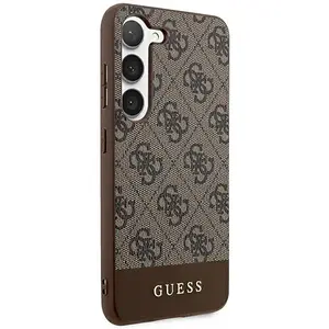 Guess Coque De Téléphone Guhcs24mg4glbr S24+ S926 4g Stripe Collection pas cher