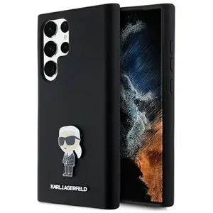 Comparateur de prix : Karl - Lagerfeld - Siliconen Ikonik Metal Pin hoesje voor Samsung Gala...