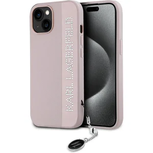 Karl Lagerfeld Klhcp15spsakdgcp Iphone 151413 6.1 Saffiano Rhinestones... pas cher