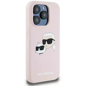 Karl Lagerfeld Coque De Téléphone Klhmp15lskchpplp Iphone 15 Pro 6.1 S... pas cher