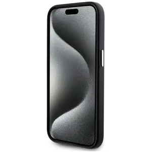 Comparateur de prix : Karl Lagerfeld Case FW Metal Plate MagSafe for iPhone 15 Pro Max black...