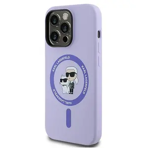Karl Lagerfeld KLHMP14LSCMKCRHU iPhone 14 Pro 6.1" paars/paars hardcas... pas cher
