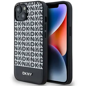 Comparateur de prix : DKNY Repeat Bottom Stripe Back Case (MagSafe Compatible) - Geschikt vo...