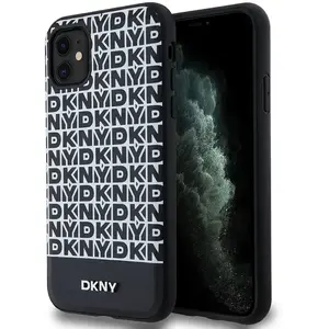 Comparateur de prix : DKNY Repeat Bottom Stripe Back Case (MagSafe Compatible) - Geschikt vo...