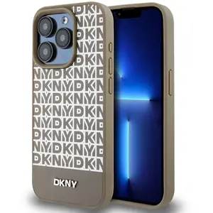 Comparateur de prix : Dkny Coque De Téléphone Pu Leather Repeat Pattern Bottom Stripe Magsaf...