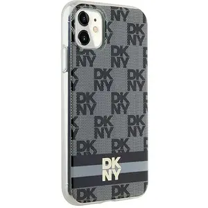 Dkny Coque De Téléphone Dkhmn61hcptsk Iphone 11xr 6.1 Iml Checke Mono Pattern&printed Stripes pas cher