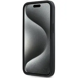 Comparateur de prix : DKNY 3D Rubber Repeat Pattern hoesje voor iPhone 15 Plus - zwart