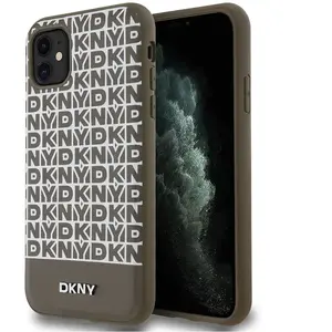 Comparateur de prix : DKNY Repeat Bottom Stripe Back Case (MagSafe Compatible) - Geschikt vo...