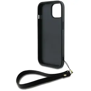 Comparateur de prix : DKNY Polsband Stock Logo hoesje voor iPhone 14 / 15 / 13 - zwart