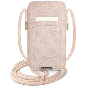 Guess - GUPHL4GMGPI - handtas - roze 4G groot metalen logo pas cher