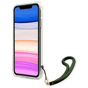 Guess Coque De Téléphone Guhcn61ksarka Iphone 11 6.1´´/xr Khaki Hard