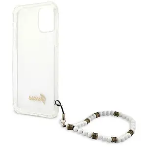 Guess Coque De Téléphone Guhcp12lkpswh Iphone 12 Pro Max 6.7 Pearl pas cher