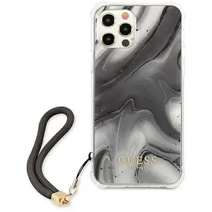 Guess Coque De Téléphone Guhcp12lksmagr Iphone 12 Pro Max 6.7 Marble Collection pas cher