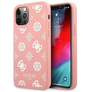 Guess Coque De Téléphone Guhcp12llspewpi Iphone 12 Pro Max 6.7 Peony Collection pas cher