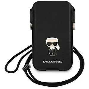 Karl Lagerfeld Coque De Téléphone Handbag Klhcp12lophkmk 6.7 Saffiano Ikonik Kar `s pas cher