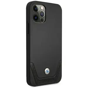 Bmw Coque De Téléphone Bmhcp12mrswpk Iphone 12 Pro 6.1 Leather Perforate pas cher
