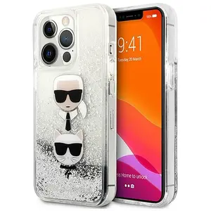 Comparateur de prix : Karl Lagerfeld Coque de Protection pour iPhone 13 Pro Max 6,7`` Argent...