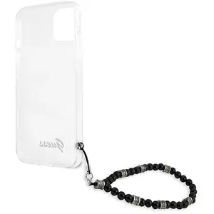 Guess Coque De Téléphone Guhcp13skpsbk Iphone 13 Mini 5.4 Pearl pas cher