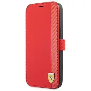 Comparateur de prix : iPhone 13 Mini Bookcase hoesje - Ferrari - Effen Rood - Kunstleer