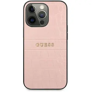 Guess Cas (Apple iPhone 13 Pro), Coque pour téléphone portable, Pink pas cher