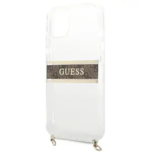 Guess Coque arrière en TPU pour iPhone 13 Mini - transparente pas cher