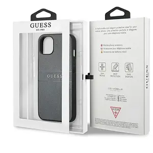 Guess cas (Apple iPhone 13 mini), Coque pour téléphone portable, Gris pas cher