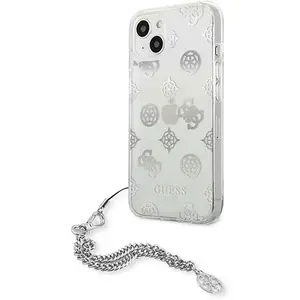 Guess Coque De Téléphone Guhcp13skspesi Iphone 13 Mini 5.4 Peony Chain Collection pas cher
