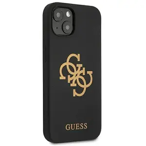 Guess Coque De Téléphone Guhcp13sls4ggbk Iphone 13 Mini 5.4 Silicone 4g pas cher