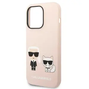 Karl Lagerfeld Coque De Téléphone Klhmp14xsskci Iphone 14 Pro Max 6.7 ... pas cher