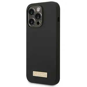 Guess Coque De Téléphone Guhmp14xsbplk Iphone 14 Pro Max 6.7 Silicone Plate pas cher