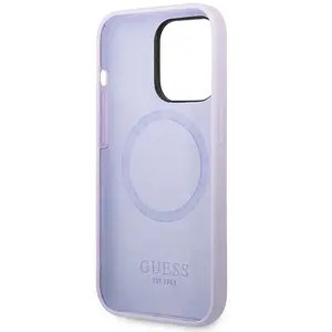 Guess Coque De Téléphone Guhmp14lsbplu Iphone 14 Pro 6.1 Silicone Plate pas cher