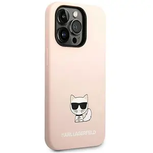 Karl Lagerfeld Coque De Téléphone Klhcp14lslctpi Iphone 14 Pro 6.1 Sil... pas cher