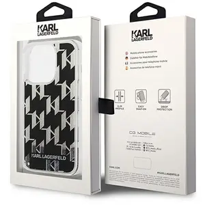 Karl Lagerfeld Coque De Téléphone Klhcp14xlmnmk Iphone 14 Pro Max 6.7 ... pas cher