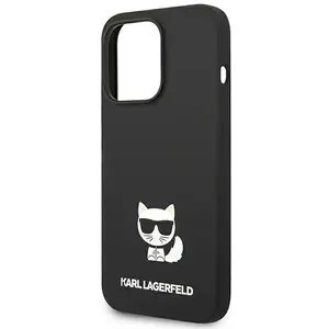 Karl Lagerfeld Coque De Téléphone Klhcp14lslctbk Iphone 14 Pro 6.1 Sil... pas cher