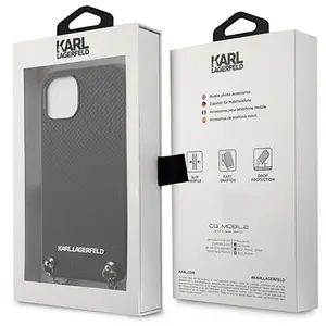 Comparateur de prix : KARL LAGERFELD KLHCP13SPMK Étui de protection rigide en cuir pour iPho...