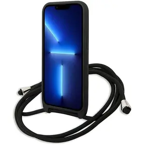 Comparateur de prix : Karl Lagerfeld Coque De Téléphone Klhcp13lcmnipk Iphone 13 Pro13 6.1 Leather Monogram Patch And Cord Iconik