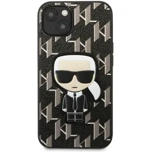 KARL LAGERFELD KLHCP13SPMNIKBK Coque rigide pour iPhone 13 Mini 5,4" N... pas cher