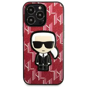 Karl Lagerfeld Coque De Téléphone Klhcp13xpmnikpi Iphone 13 Pro Max 6.7 Monogram Ikonik Patch pas cher
