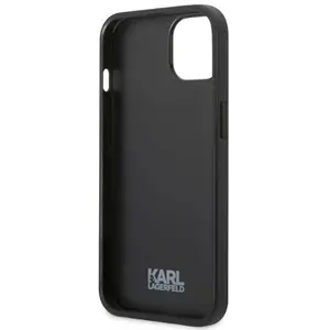 Karl Lagerfeld Coque De Téléphone Klhcp13mpmnikbl Iphone 13.14.15 6.1 Monogram Ikonik Patch pas cher