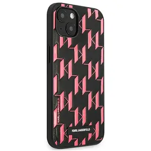 Karl Lagerfeld Coque De Téléphone Klhcp13smnmp1p Iphone 13 Mini 5.4 Monogram Plaque pas cher