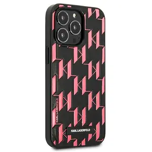 Karl Lagerfeld Coque De Téléphone Klhcp13xmnmp1p Iphone 13 Pro Max 6.7 Monogram Plaque pas cher
