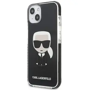 Karl Lagerfeld KLHCP13STPEIKK Coque pour iPhone 13 Mini 5,4" Noir Icon... pas cher