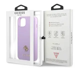 Guess Coque De Téléphone Guhcp13sps4mu Iphone 13 Mini 5.4 Saffiano 4g Small pas cher