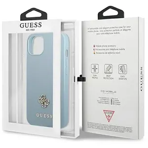 Guess Coque De Téléphone Guhcp13sps4mb Iphone 13 Mini 5.4 Saffiano 4g Small pas cher